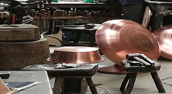 نحوه ساخت ظروف مسی